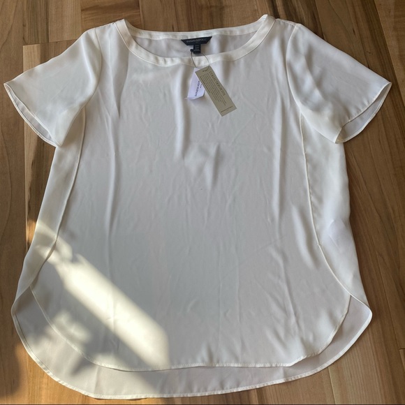 Banana Republic Tops - NWT Banana Republic Sheer Blouse. Size M Petite